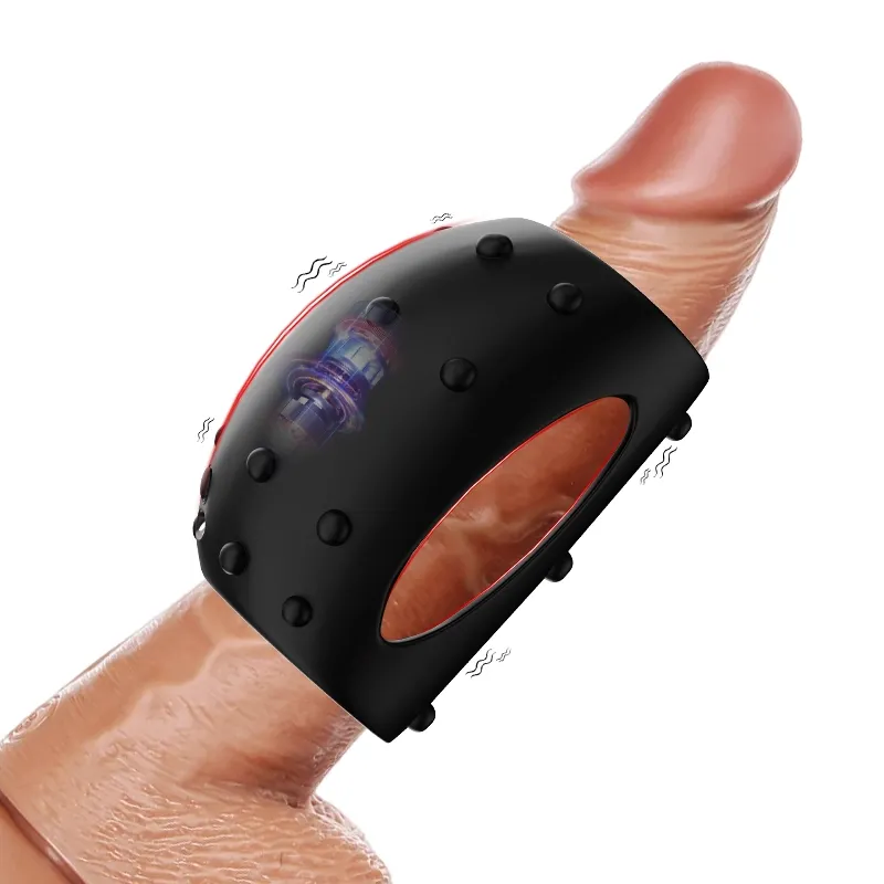 Bärbar Penisring 10 Vibrerande Penissleeve