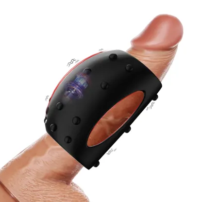 Bärbar Penisring 10 Vibrerande Penissleeve