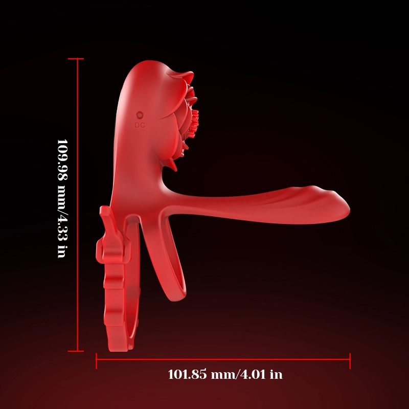 Rose Penisring Dual Motor 10 Vibration Par Sexleksak
