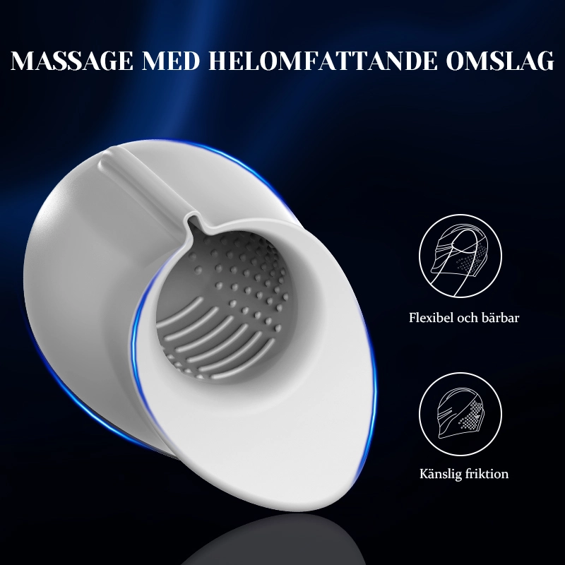 Penisvibrator 9 Vibrationer Masturbator Manlig Sexleksak