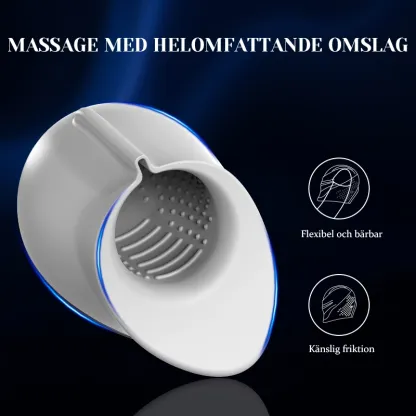 Penisvibrator 9 Vibrationer Masturbator Manlig Sexleksak