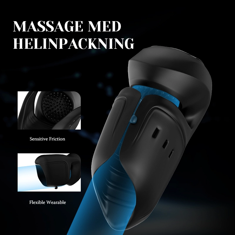 Större Penisvibrator med 10 Vibrationer och Justerbar Spänne