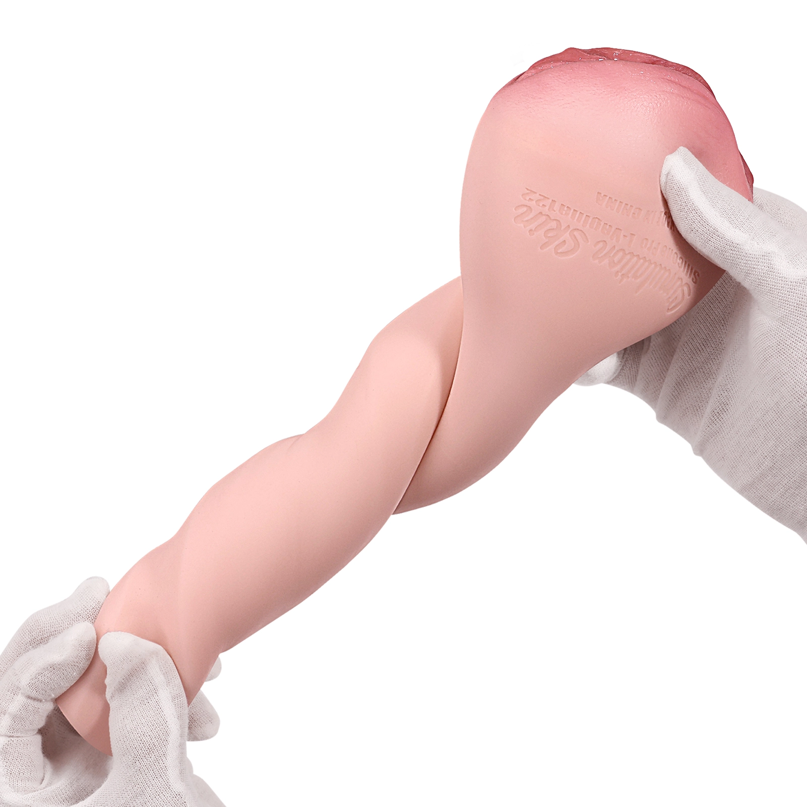 Handhållen Ultra Realistisk Silikon Pocket Pussy Masturbator