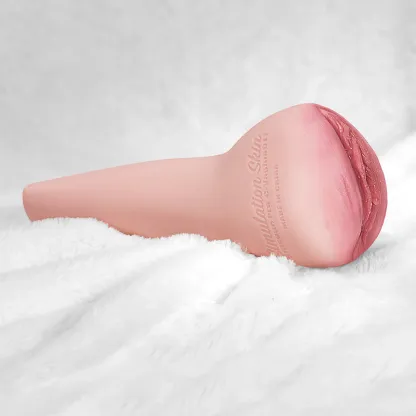 Handhållen Ultra Realistisk Silikon Pocket Pussy Masturbator