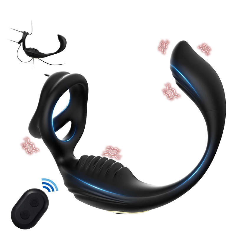 Prostata Vibrator Penis Testikel Perineum Analt Plug