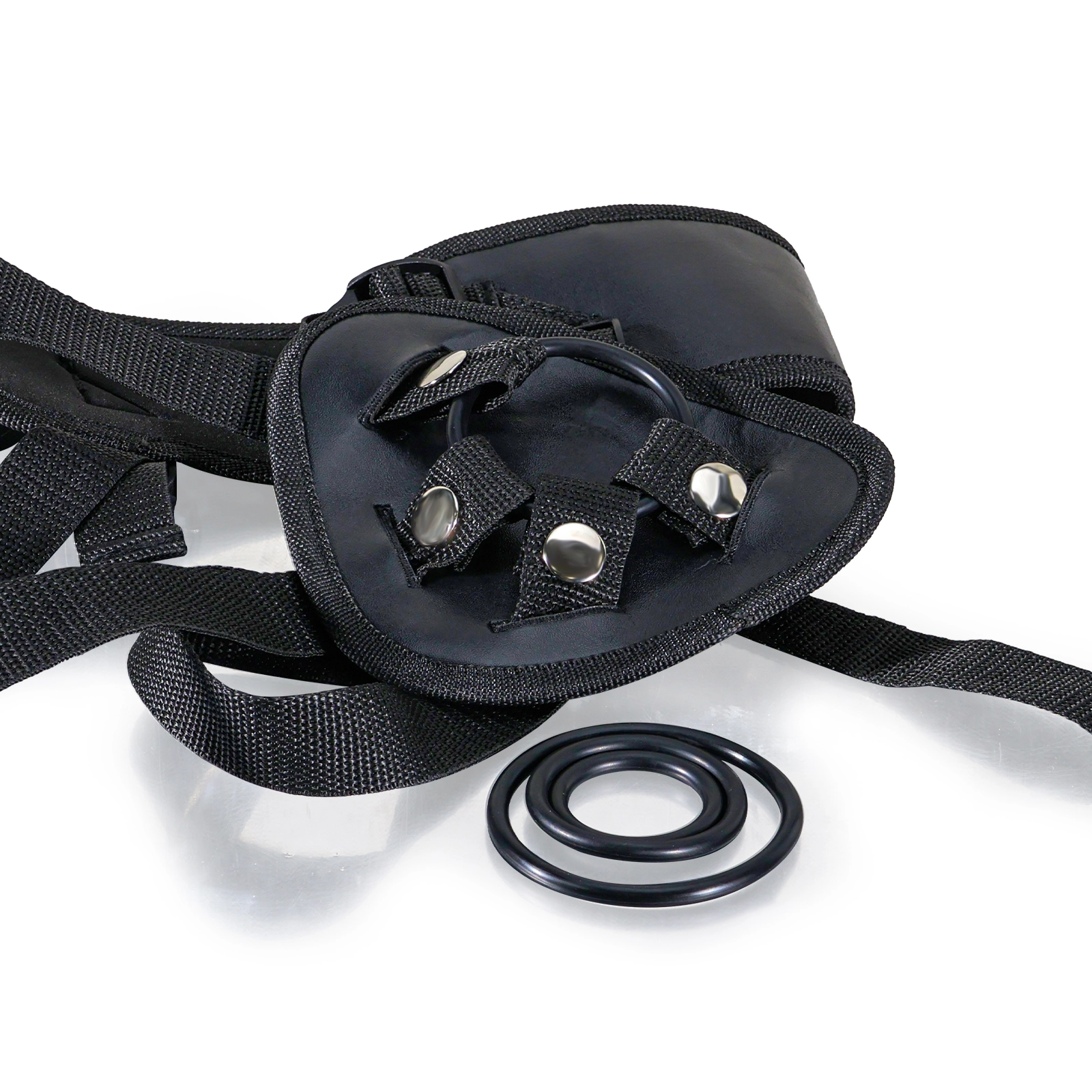 Realistisk Tjock Strapon Harness Dildo