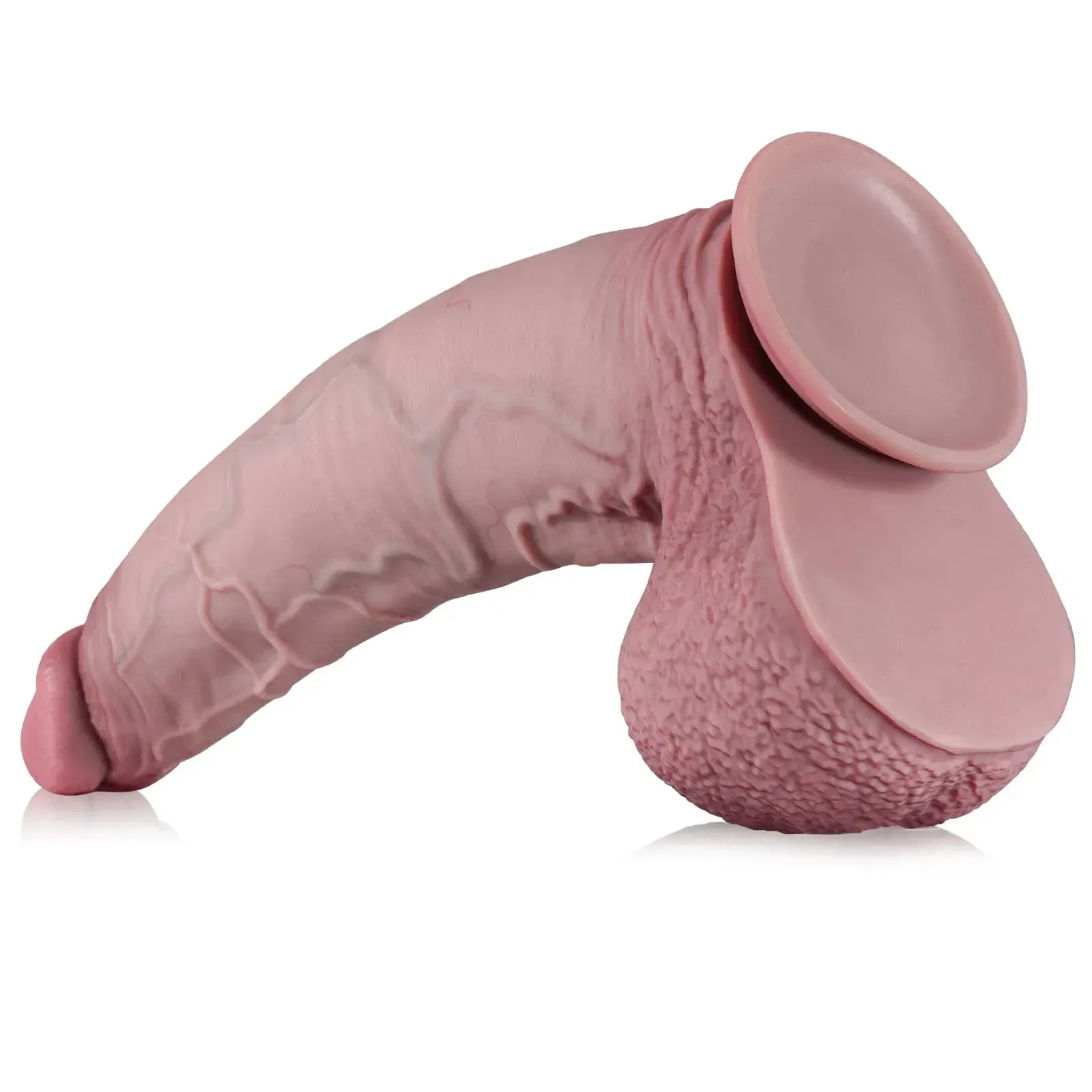 Realistisk Giant Dildo med Sugpropp 40.5cm