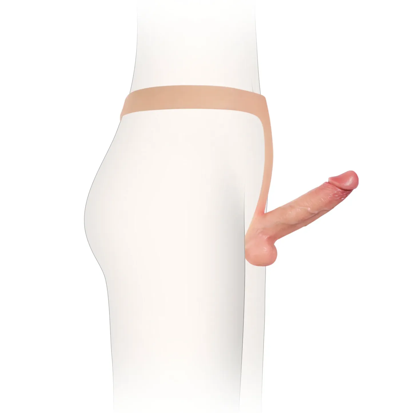 Realistisk Silikon Strapon Dildo