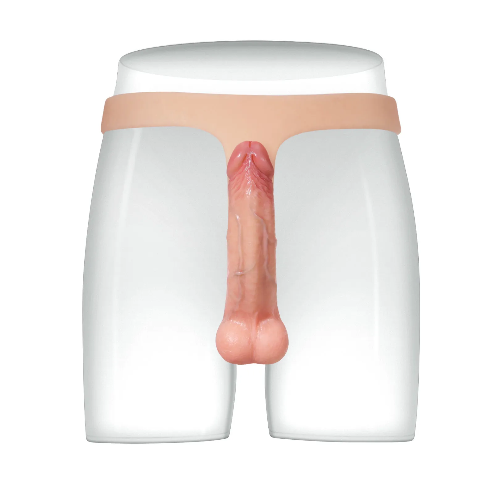 Realistisk Silikon Strapon Dildo