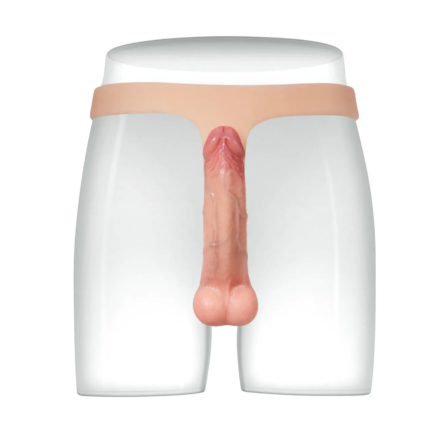 Realistisk Silikon Strapon Dildo