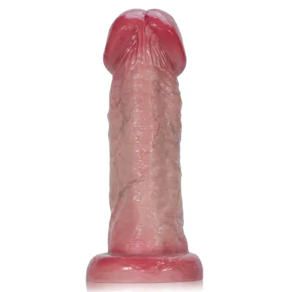 Realistisk Tjock Dildo Silikon med Sugpropp 33cm