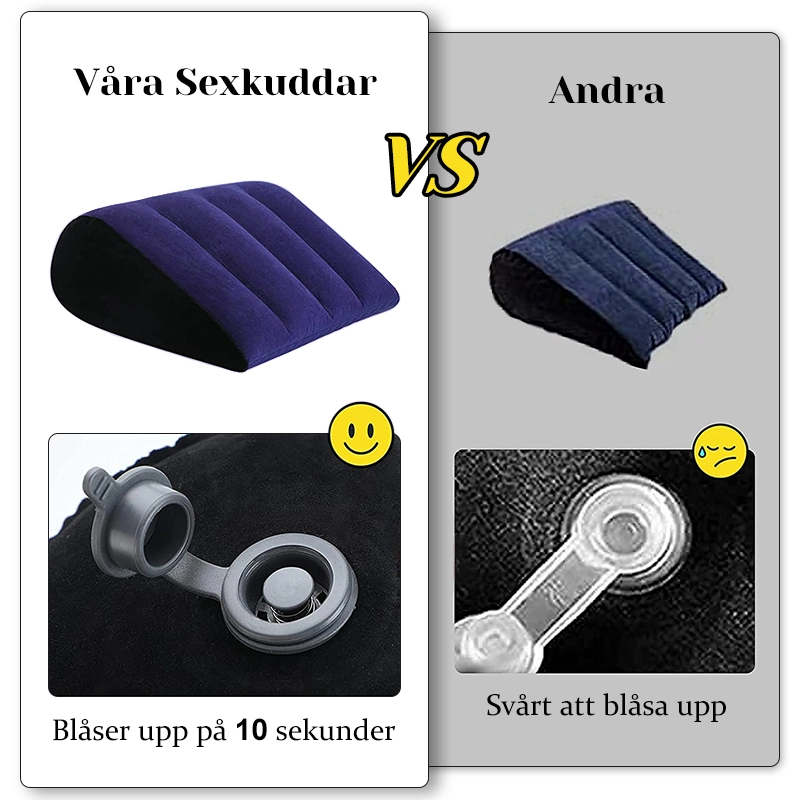 Billig Kilformad Sexkudde För Vuxna Par