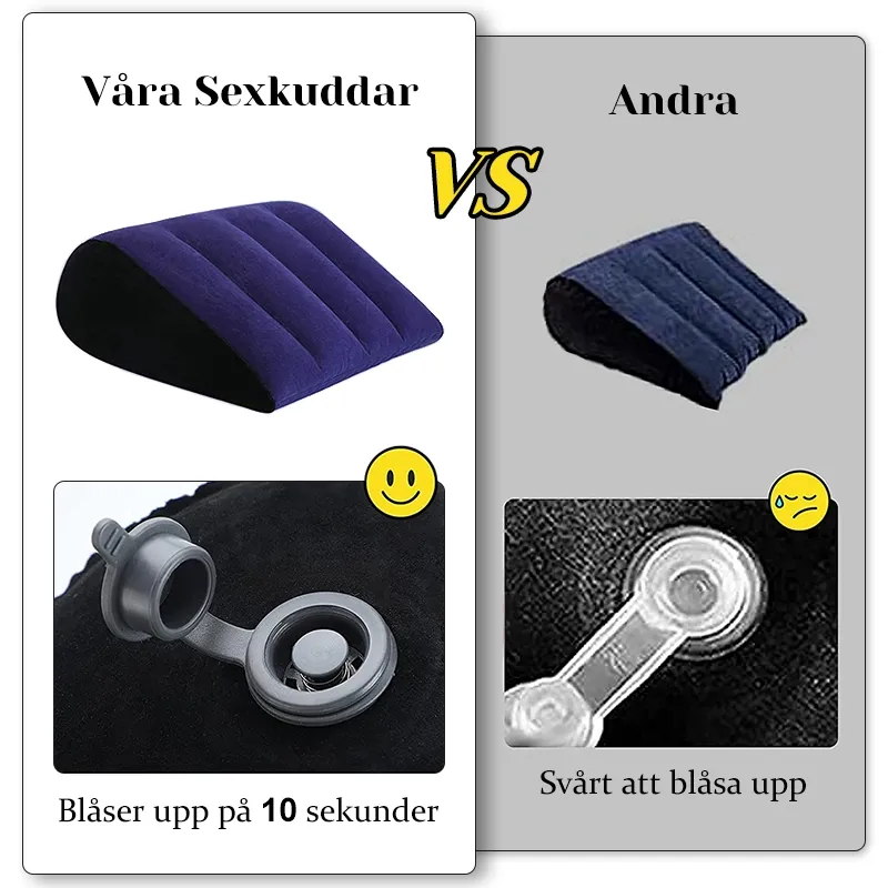 Billig Kilformad Sexkudde För Vuxna Par
