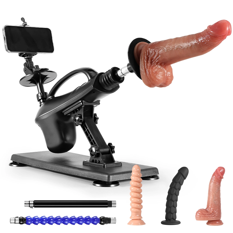 Sexmaskinpaket För Kvinnor Med 3 Dildos