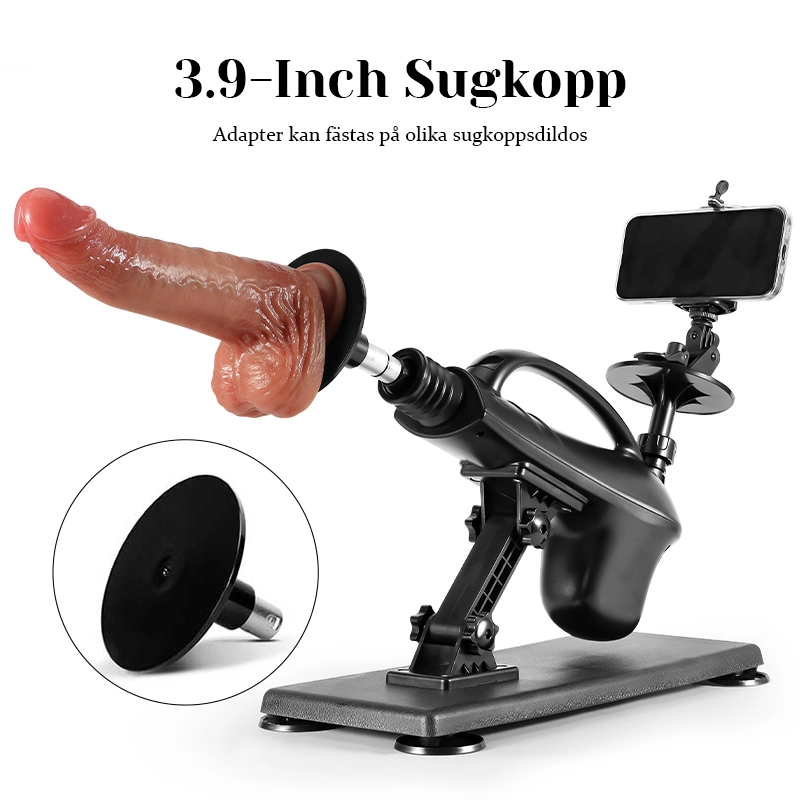 Sexmaskinpaket För Kvinnor Med 3 Dildos