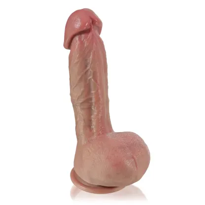 Stor Mjuk Realistisk Riding Dildo 23cm