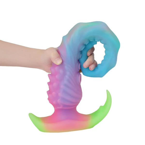 Silikon Glow In The Dark Tentacle Dildo 44.5cm