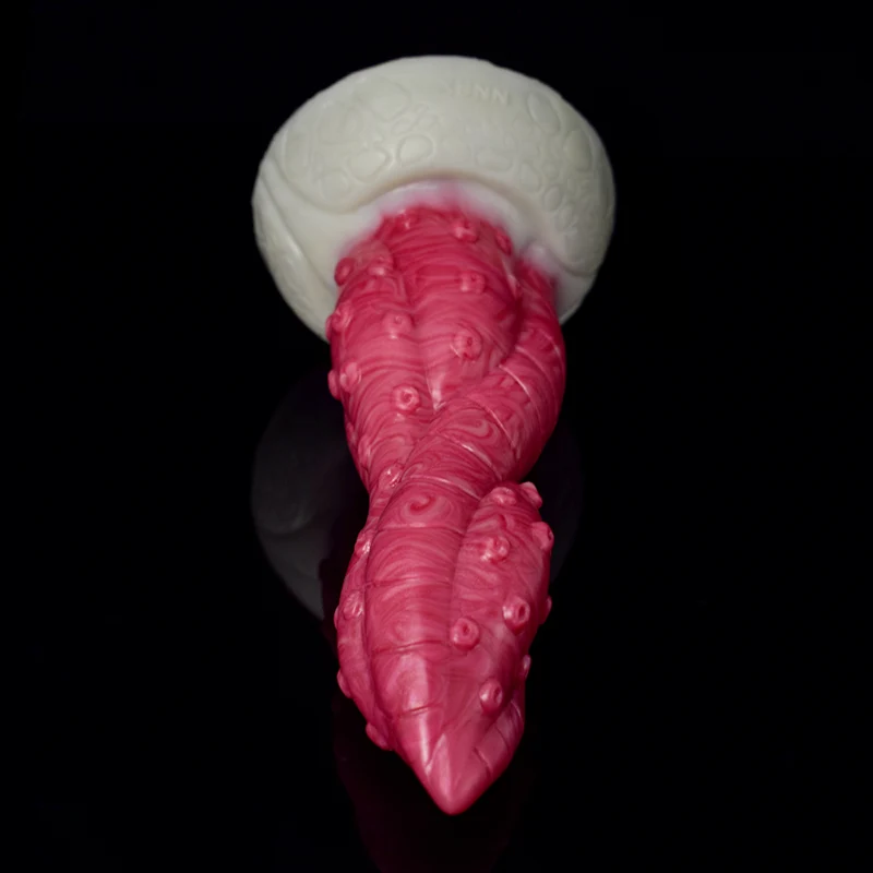 Spiralskaft Silikon Tentacle Dildo 19,5cm