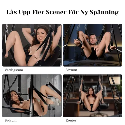 Håller 400 lbs Ultimate Sex Swing Stativset För Par