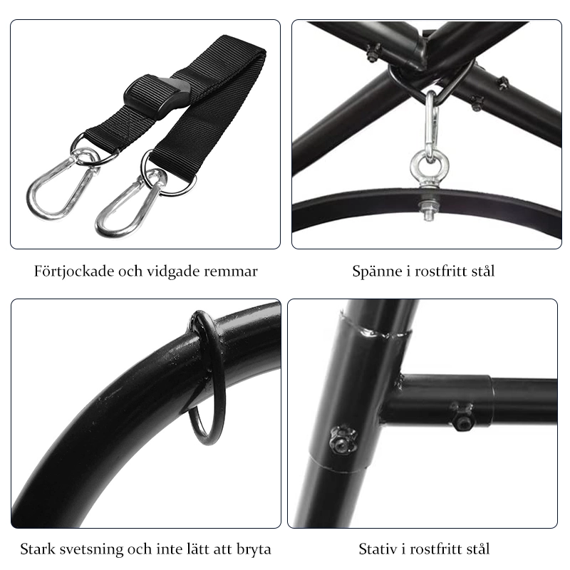 Håller 400 lbs Ultimate Sex Swing Stativset För Par