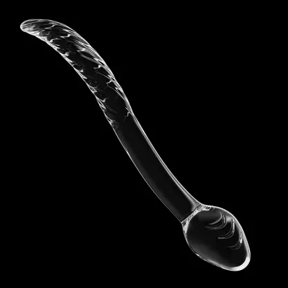 Stor Glas Transparent Dildo 25.47cm
