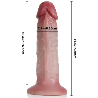 Stor Realistisk Anal Dildo med Sugpropp 29cm
