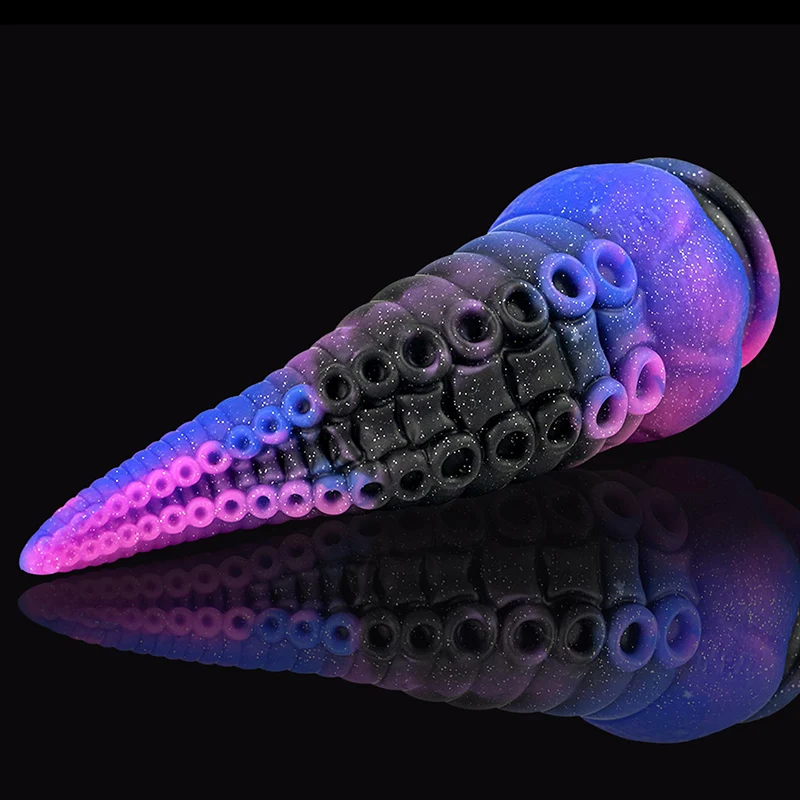 Stor Silikon Octopus Tentacle Dildo 21,8cm