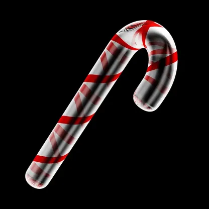 Stora Transparent Glas Anal Dildo 18.5cm