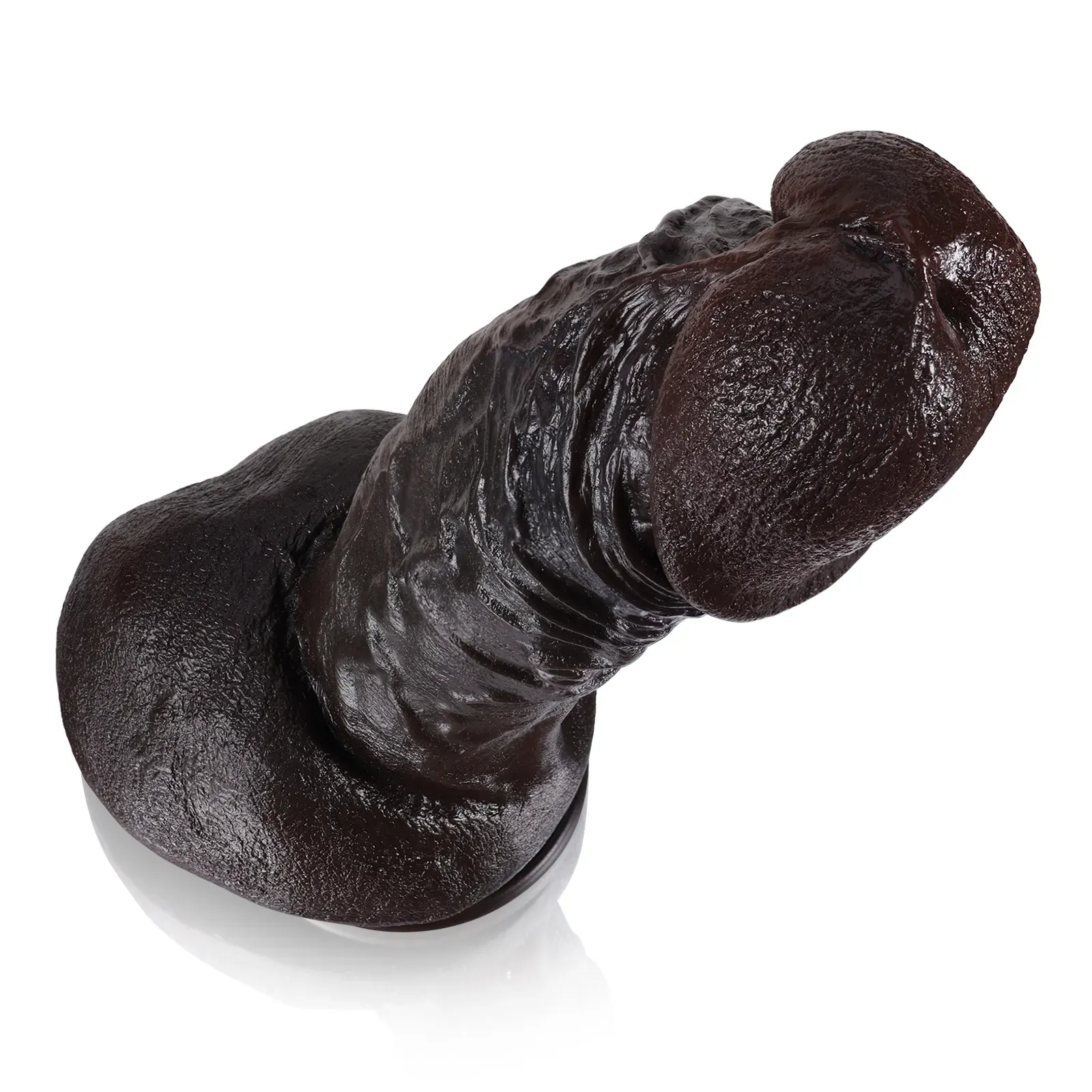 Svart Realistisk Stor Anal Dildo 31.5cm