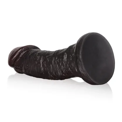 Svart Silikon Dildo Sugpropp 32.5cm 