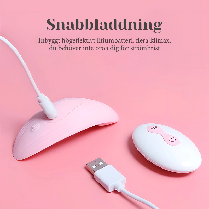 10 Vibrerande Ultratunn Fjärrkontrollerad Trosvibrator
