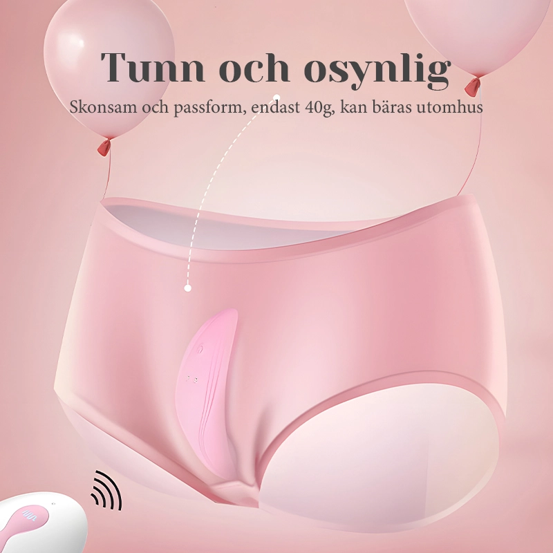 10 Vibrerande Ultratunn Fjärrkontrollerad Trosvibrator