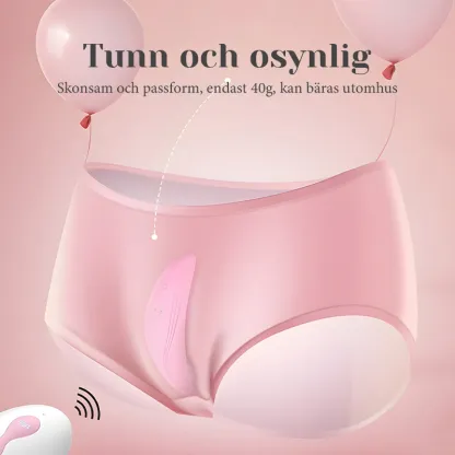 10 Vibrerande Ultratunn Fjärrkontrollerad Trosvibrator