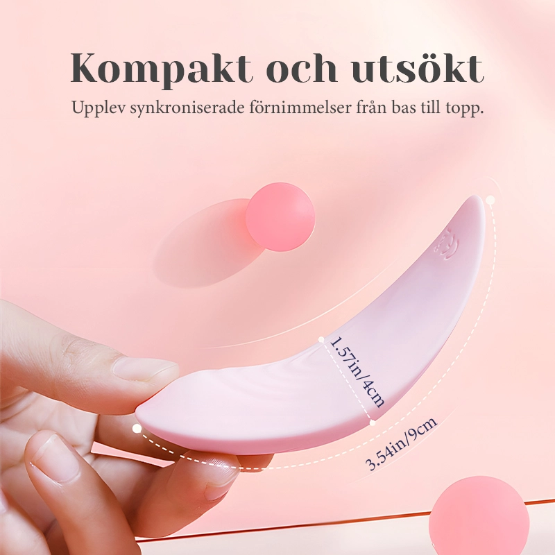 10 Vibrerande Ultratunn Fjärrkontrollerad Trosvibrator