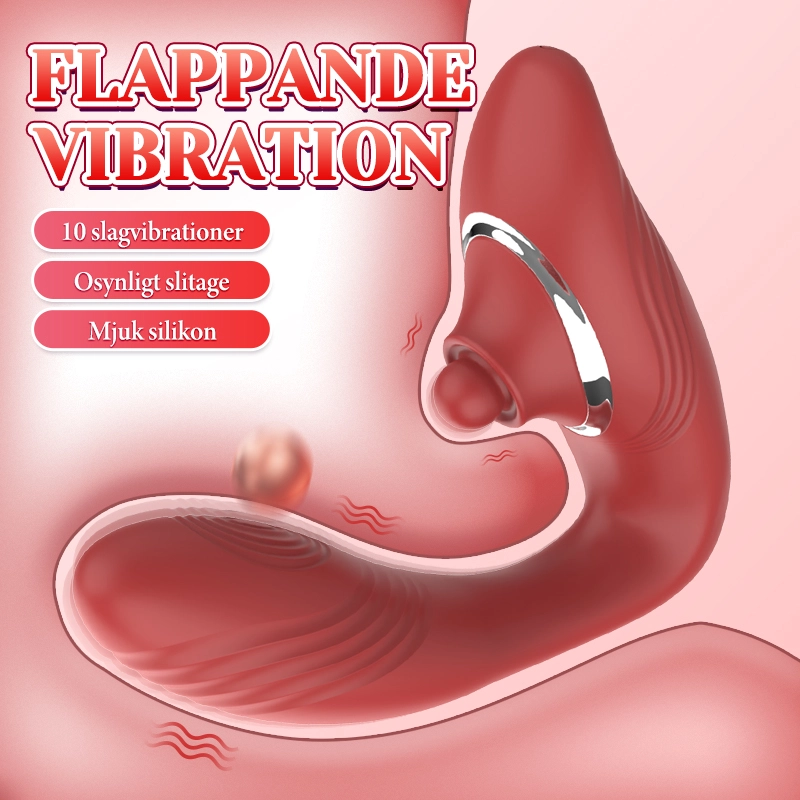 10 Lägen Vibrerande & Vickande Trosvibrator