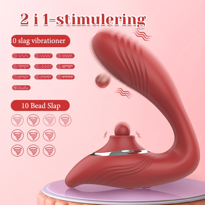 10 Lägen Vibrerande & Vickande Trosvibrator
