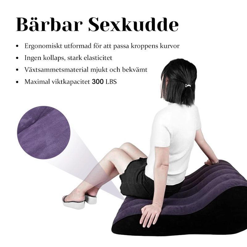 Uppblåsbar Sexsoffa för Djupare Positioner