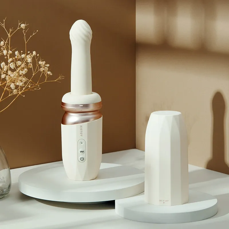 10 Vibrationslägen & 7 Stötvågsfunktioner, Uppvärmd Premium Sexmaskin