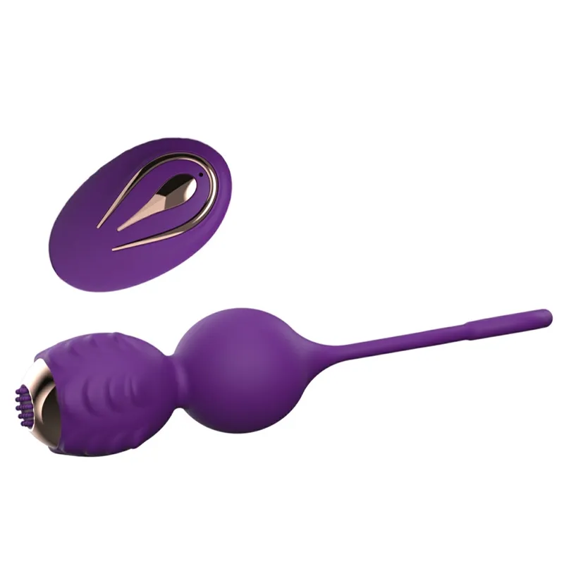 12 Vibrationslägen Silikon Geisha Kulor