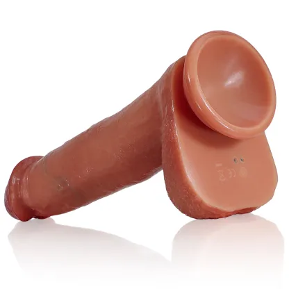 Vibrerande Lång Thrusting Dildo Realistisk 22.5cm