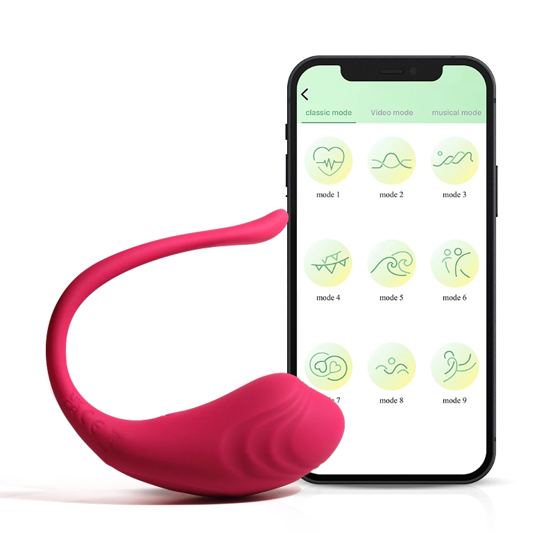 Bärbar APP Fjärrkontrollerad Vibrerande Trosor