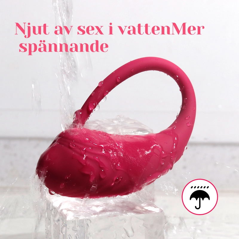 Bärbar APP Fjärrkontrollerad Vibrerande Trosor
