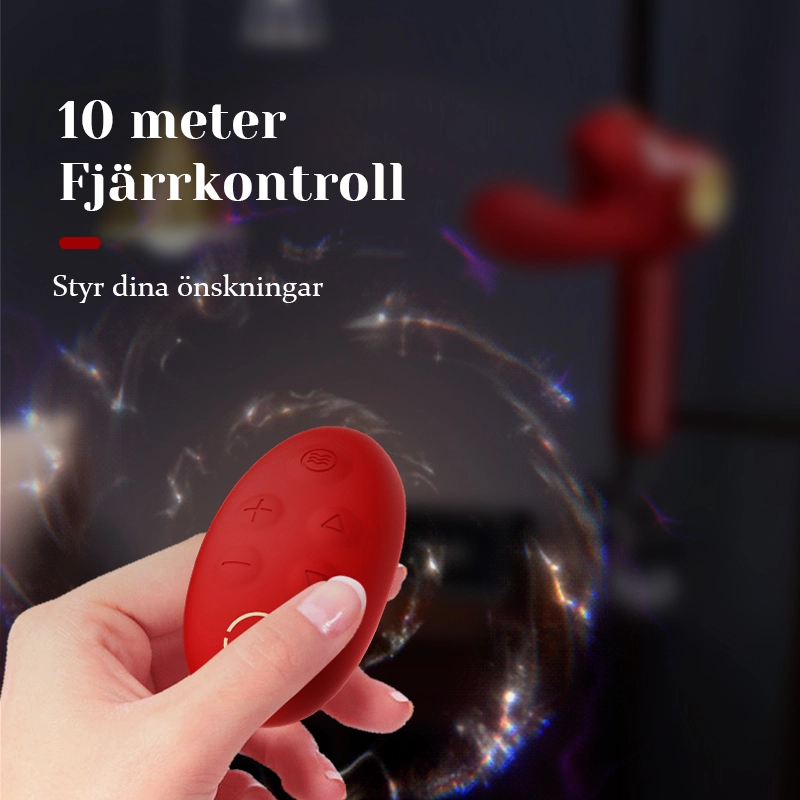 Nyaste 8-i-1 Stötande, Sugande, Vibrerande och Värmande Sexmaskin