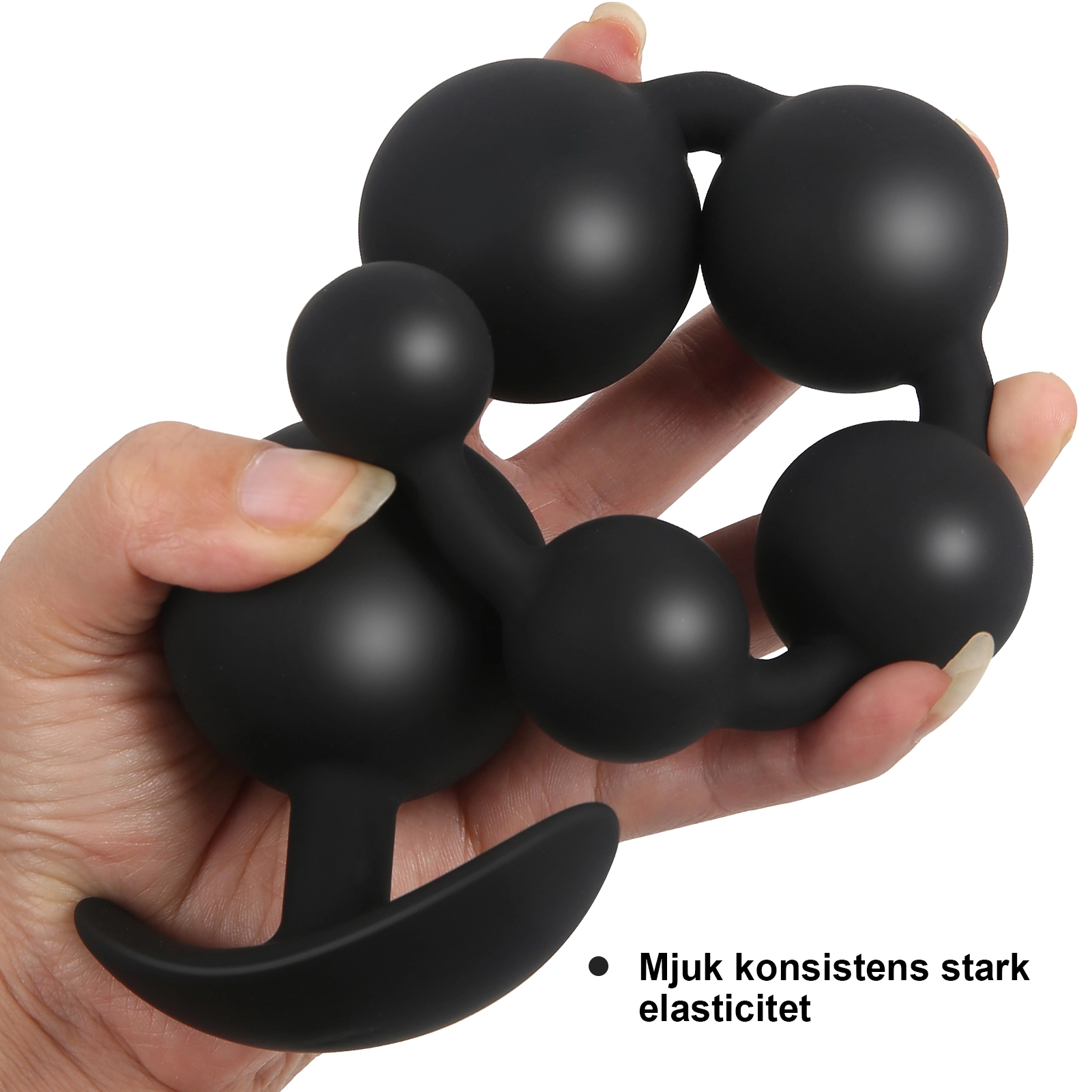 Mjuk silikon analkulor i flera storlekar