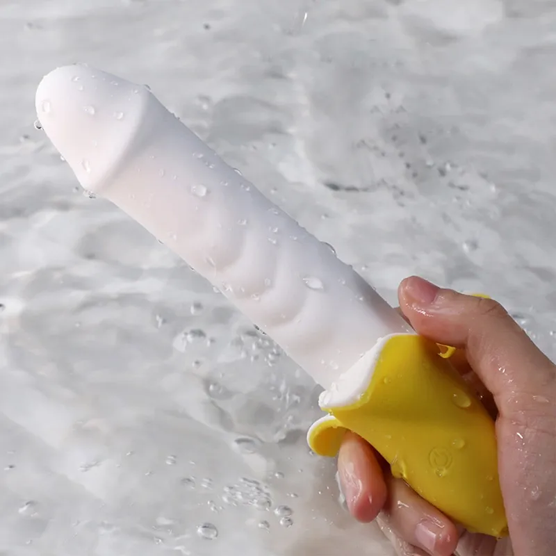 Vibrator Med 8 Teleskopiska & Vibrerande Lägen Och Stötande Funktion