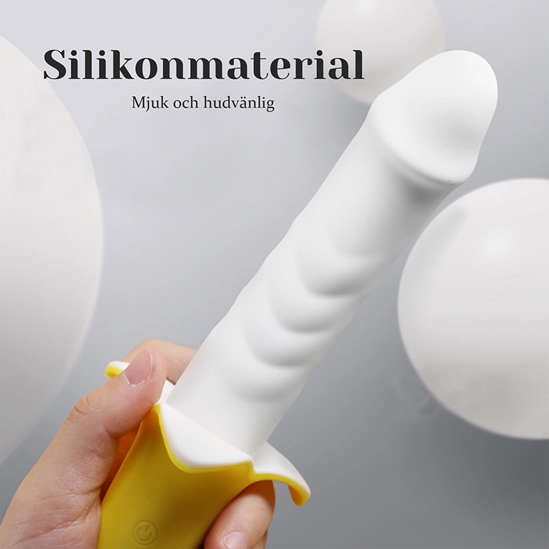 Vibrator Med 8 Teleskopiska & Vibrerande Lägen Och Stötande Funktion