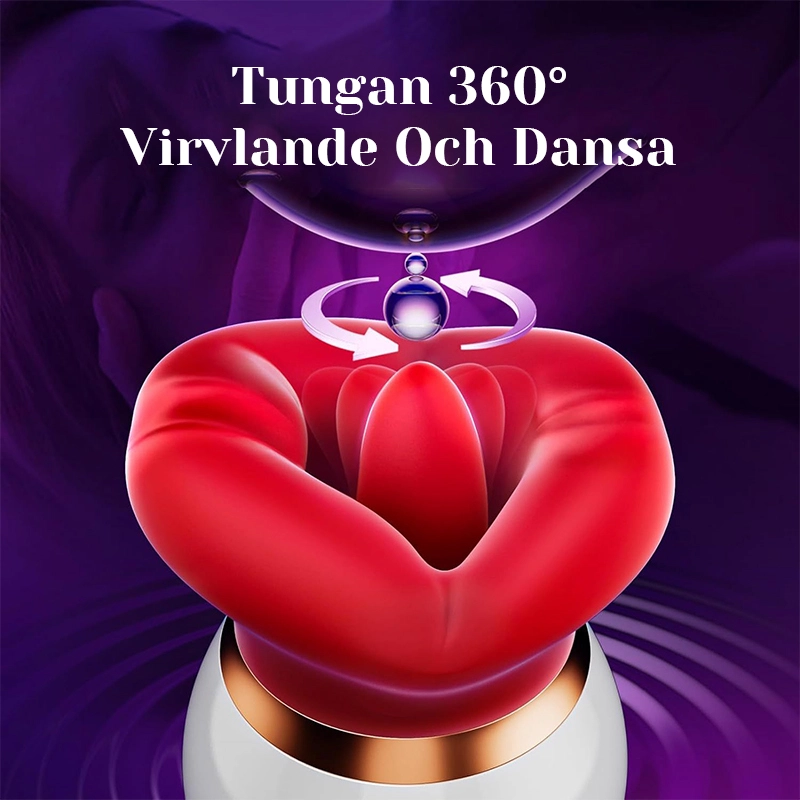 Stor Mun Sugningsvibrator Med APP Styrning