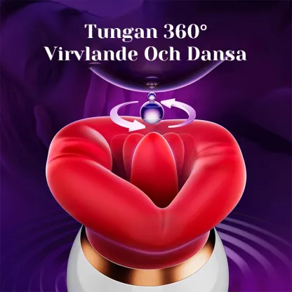 Stor Mun Sugningsvibrator Med APP Styrning