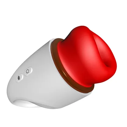 Tunga Vibrator Med 10 Vibrationer & Slick Sväng Lägen
