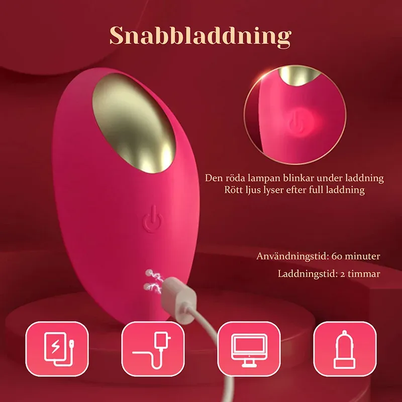 fjärrstyrd vibrator RCV06